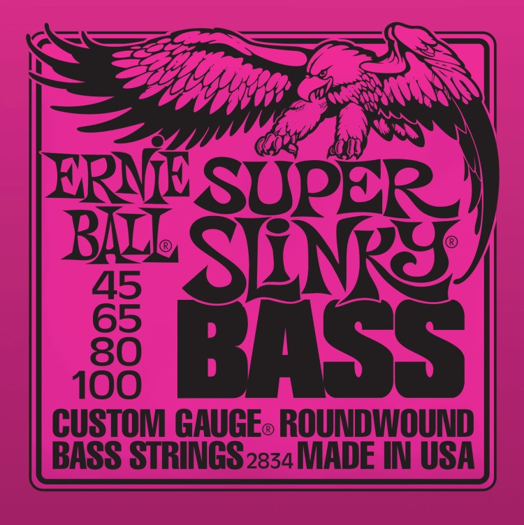 Струны Ernie Ball Slinky Nickel Wound Bass 45-100 (2834)