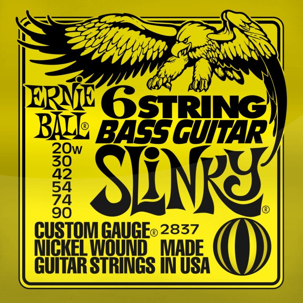 Струны Ernie Ball Slinky Nickel Wound Bass 20-90 (2837)