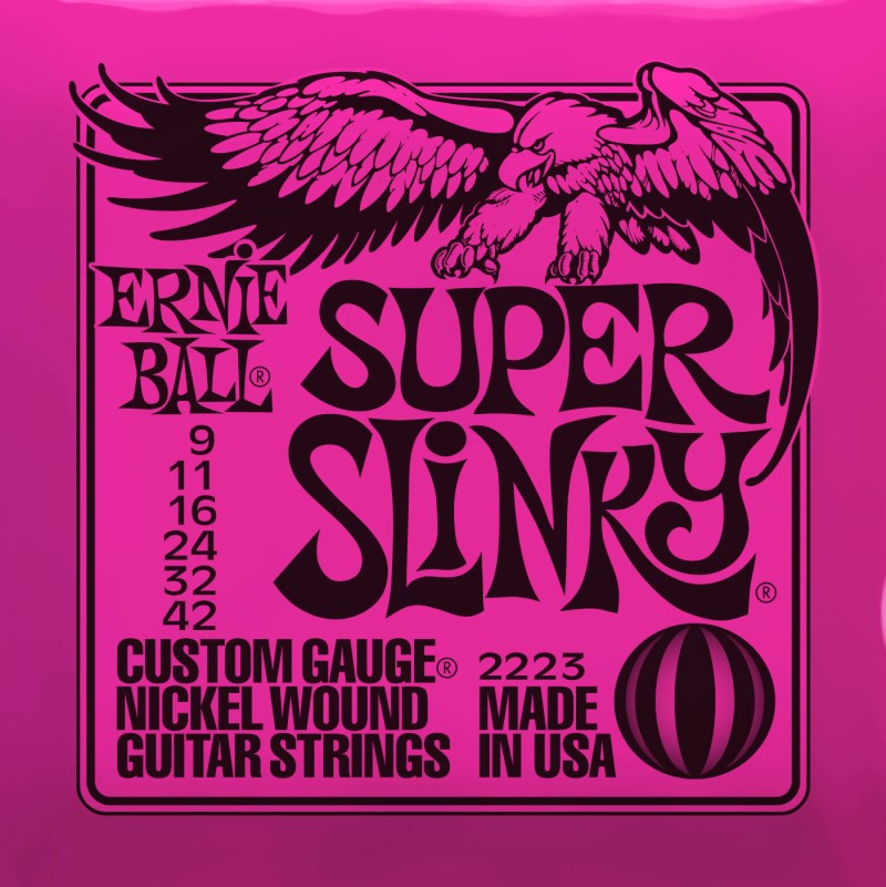Струны Ernie Ball Slinky Nickel Wound 9-42 (2223)