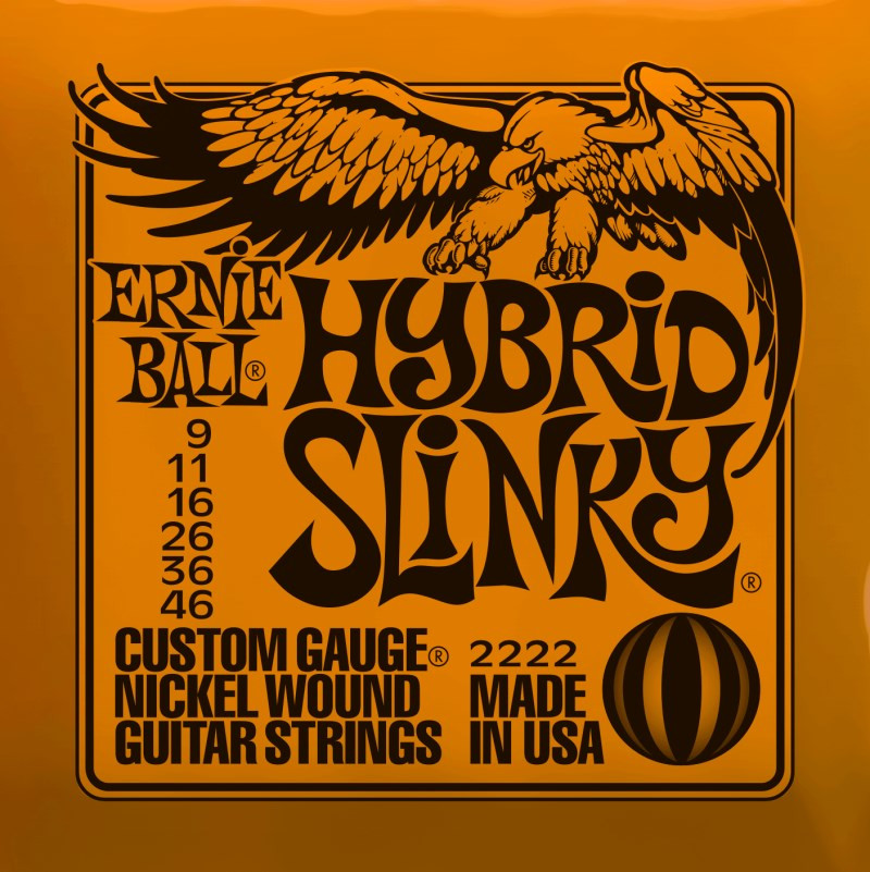Струны Ernie Ball Slinky Nickel Wound 9-46 (2222)