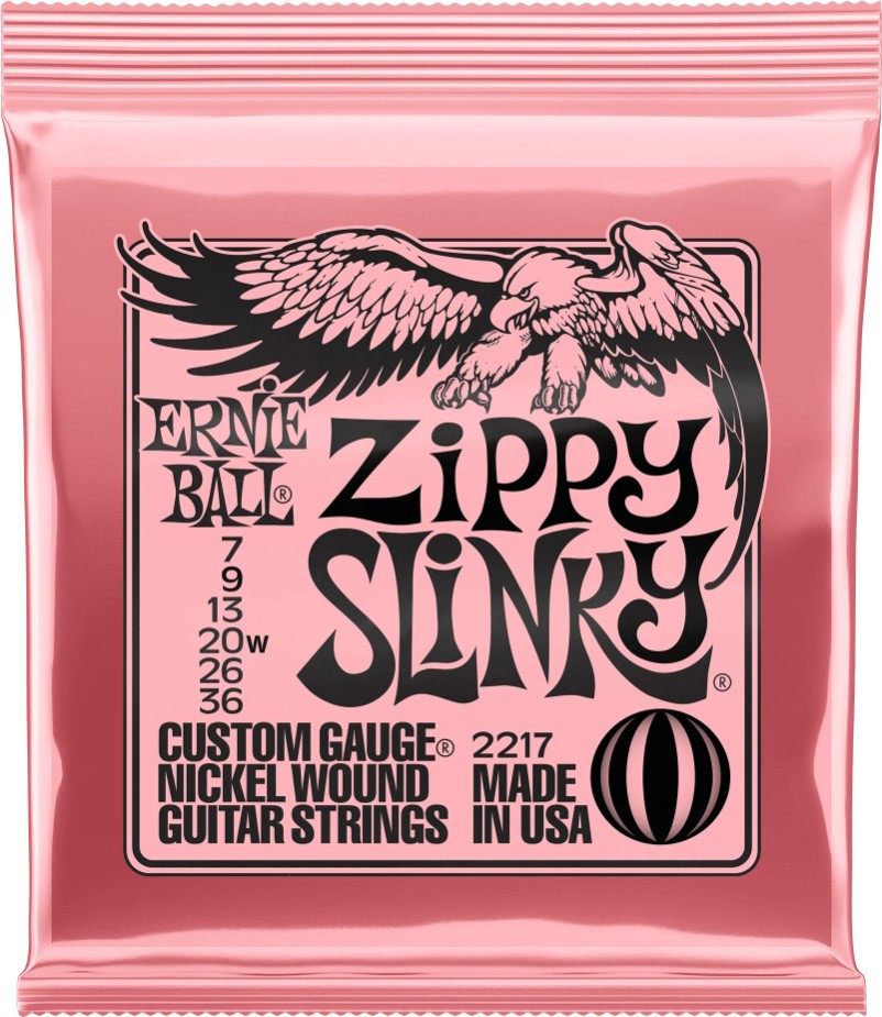 Струны Ernie Ball Slinky Nickel Wound 7-36 (P02217)