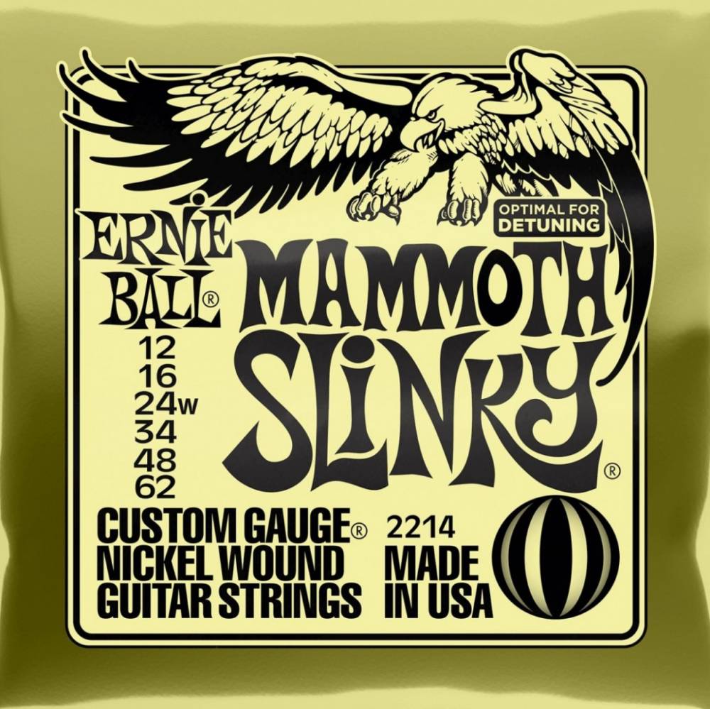 Струны Ernie Ball Slinky Nickel Wound 12-62
