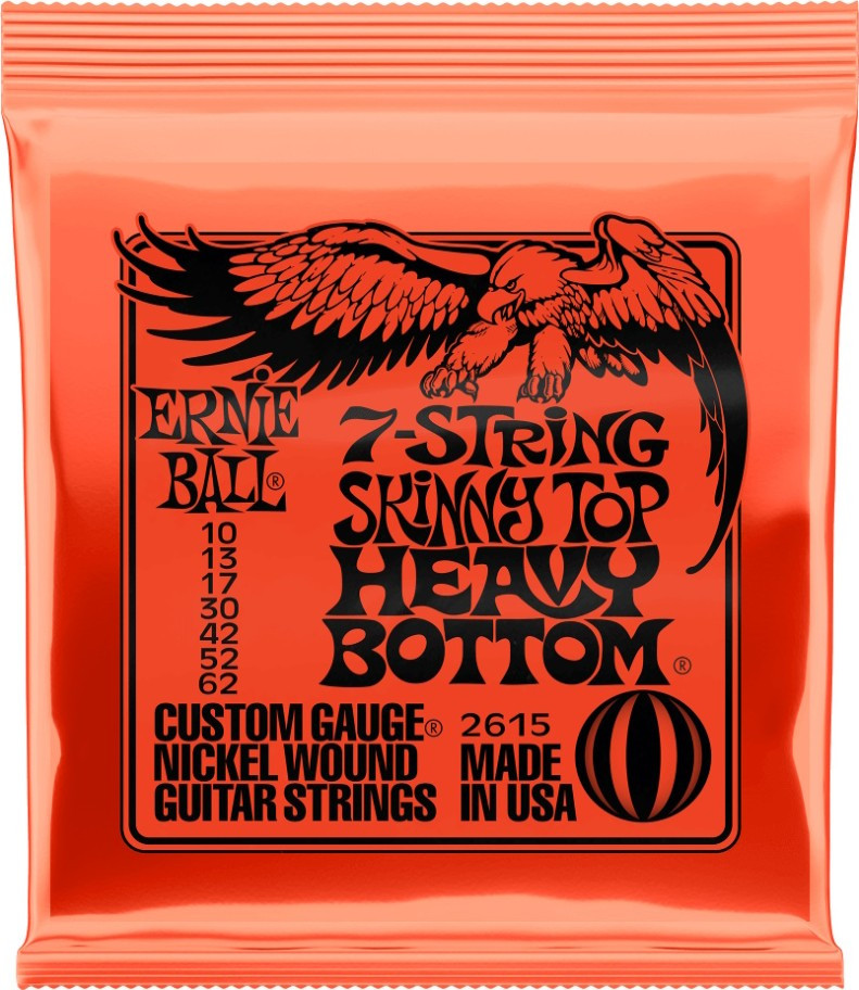 Струны Ernie Ball Slinky Nickel Wound 7-String 10-62 (P02615)