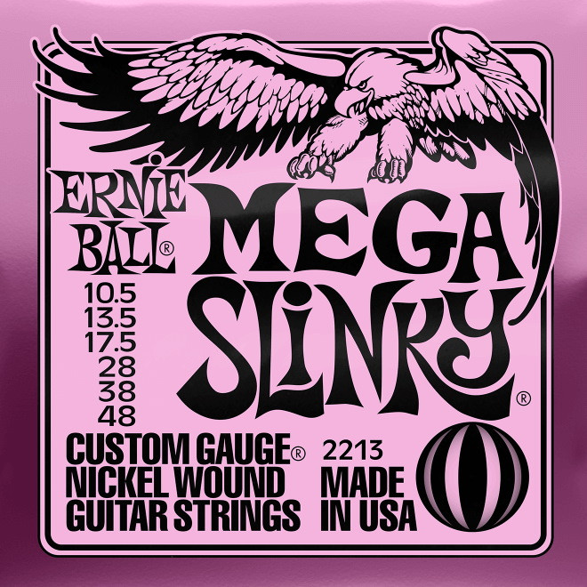 Струны Ernie Ball Slinky Nickel Wound 10.5-48 (P02213)