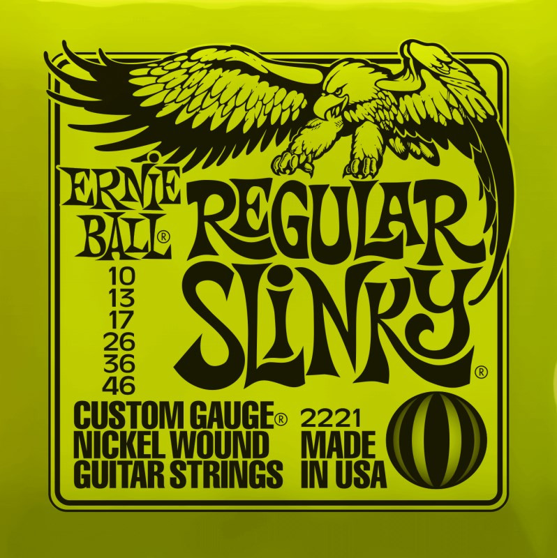 Струны Ernie Ball Slinky Nickel Wound 10-46 (2221)