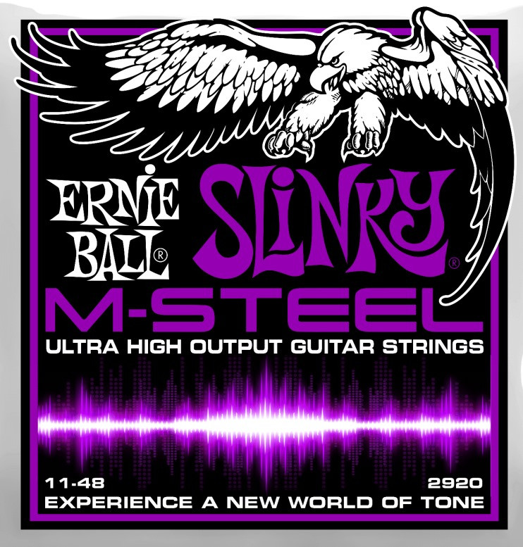 Струны Ernie Ball Slinky M-Steel 11-48 (2920)