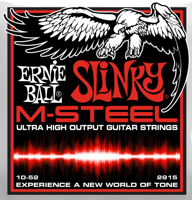 Струны Ernie Ball Slinky M-Steel 10-52 (2915)