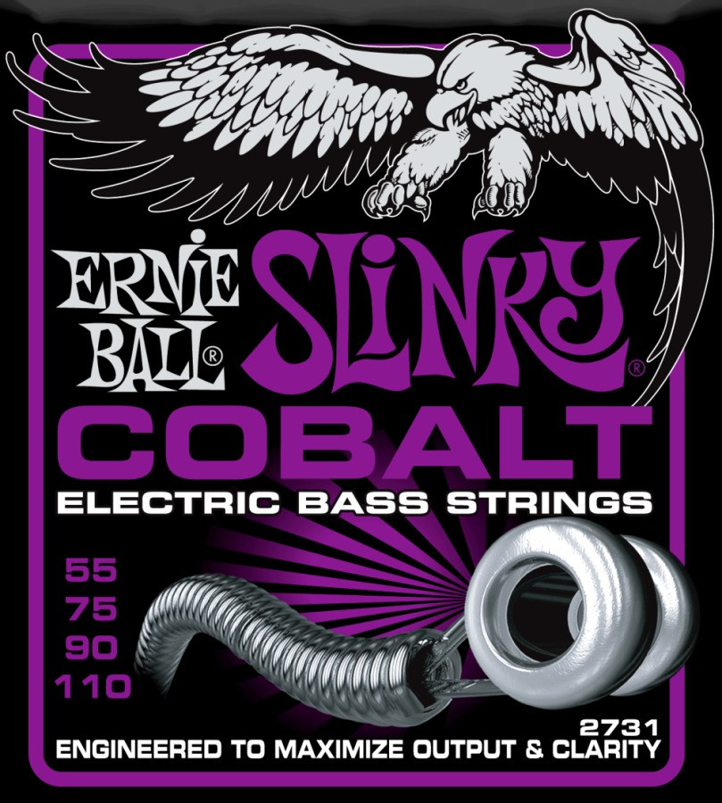 Струны Ernie Ball Slinky Cobalt Bass 55-110 (2731)
