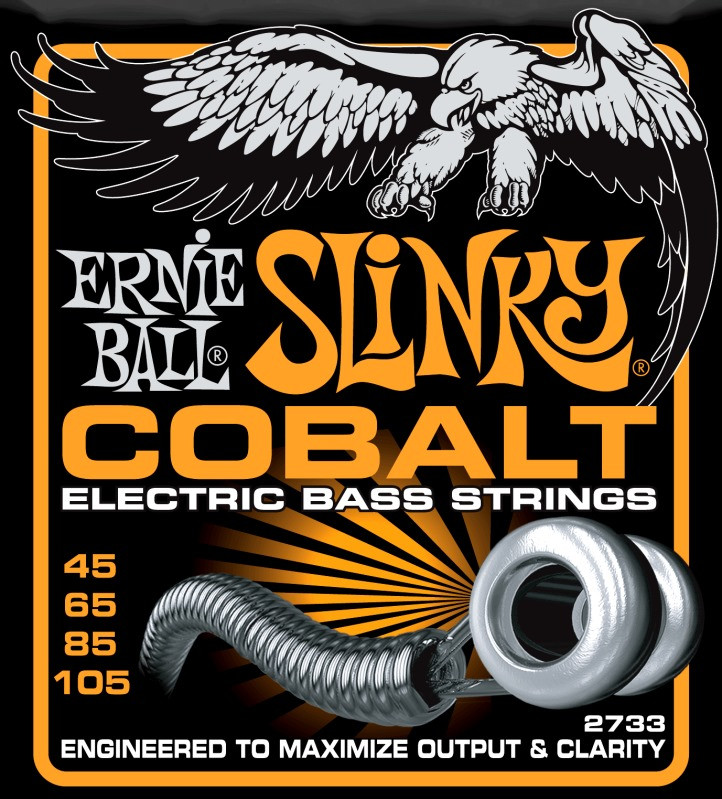 Струны Ernie Ball Slinky Cobalt Bass 45-105 (2733)