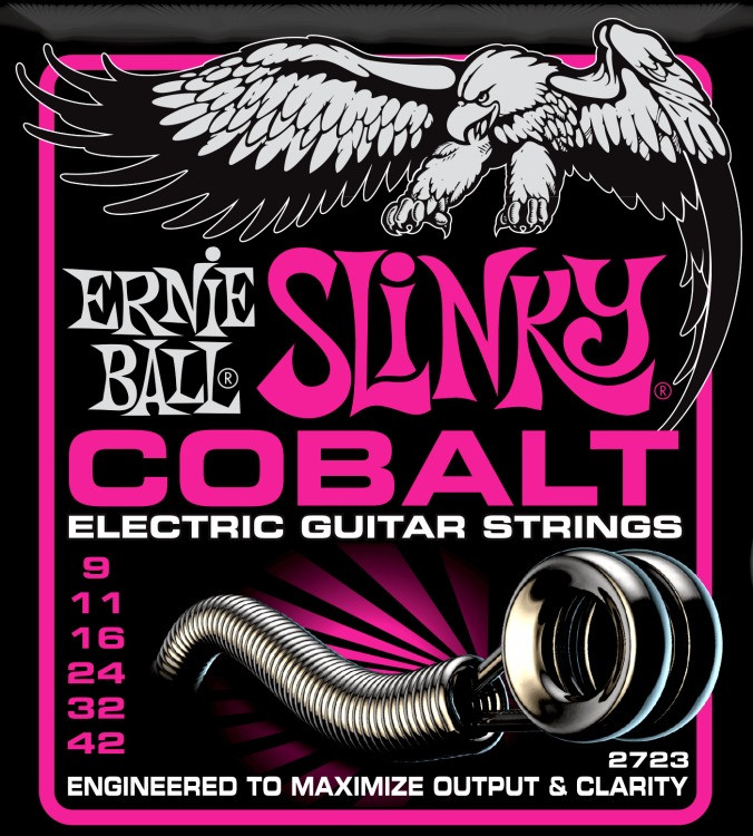 Струны Ernie Ball Slinky Cobalt 9-42 (2723)