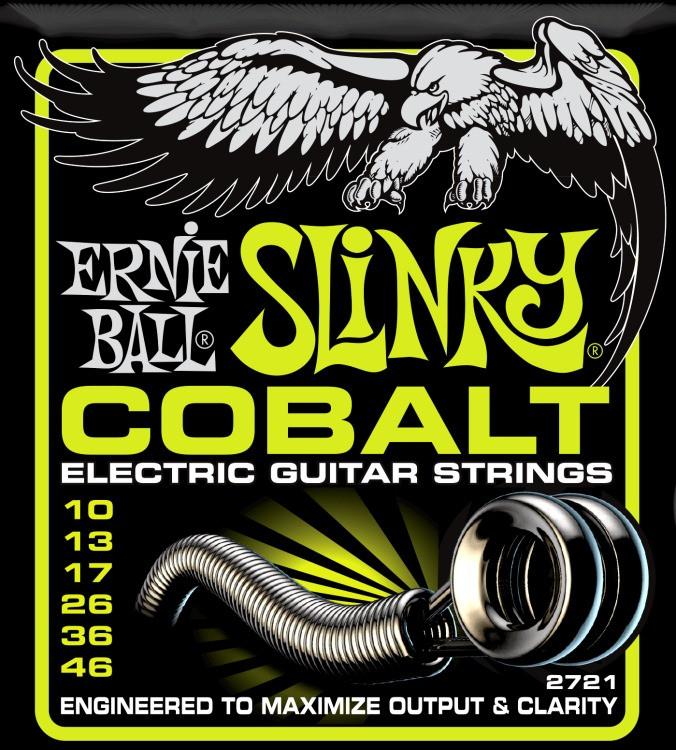 Струны Ernie Ball Slinky Cobalt 10-46 (2721)