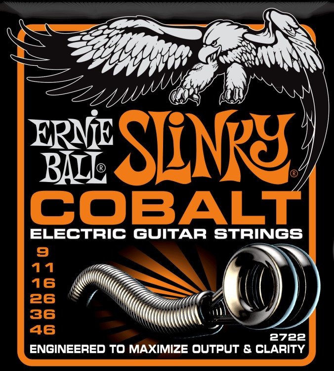 Струны Ernie Ball Slinky Cobalt 9-46 (2722)