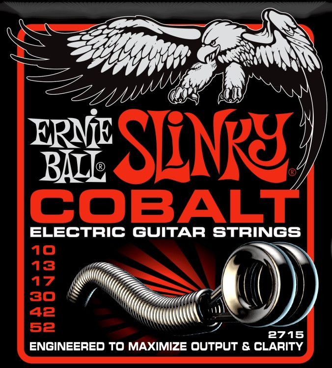 Струны Ernie Ball Slinky Cobalt 10-52 (2715)