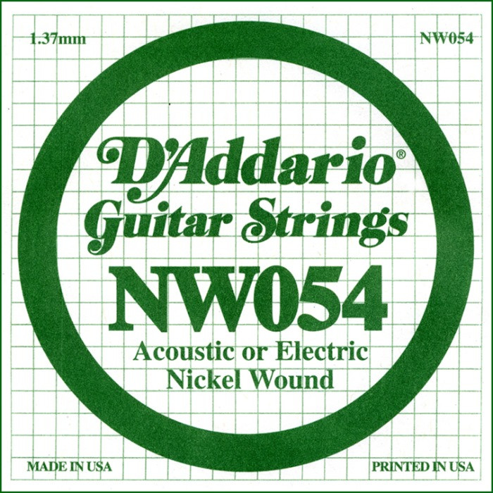 Струни DAddario Single XL Nickel Wound 54 (NW054)