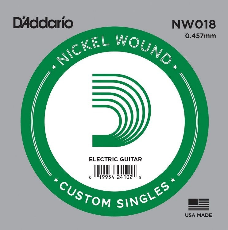 Струны DAddario Single XL Nickel Wound 18 (NW018)