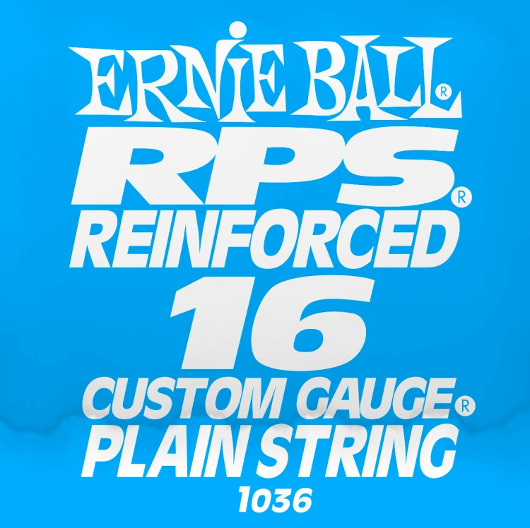 Струны Ernie Ball Single RPS Reinforced 16 (1036)