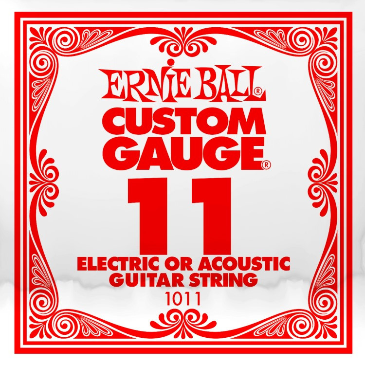 Струны Ernie Ball Single Plain Steel 11 (1011)