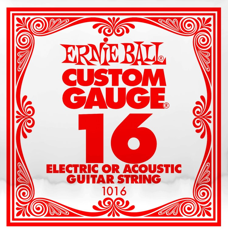 Струны Ernie Ball Single Plain Steel 16 (1016)