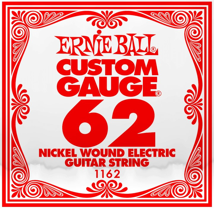 Струны Ernie Ball Single Nickel Wound 62