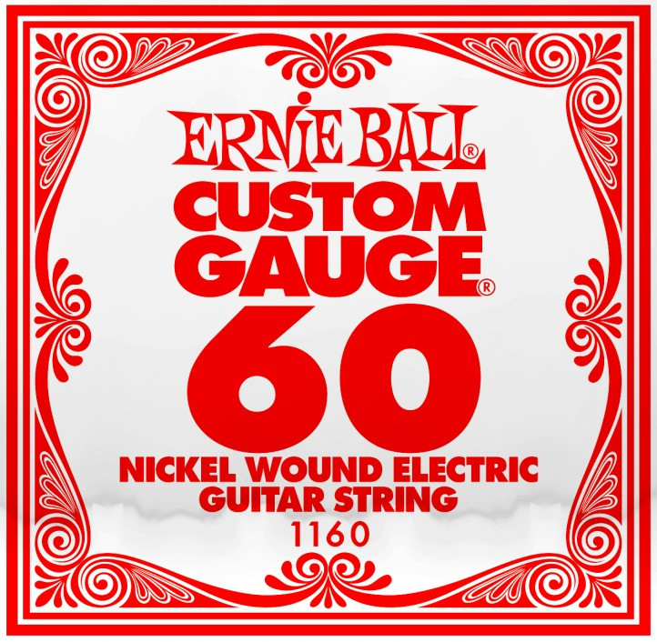 Струны Ernie Ball Single Nickel Wound 60