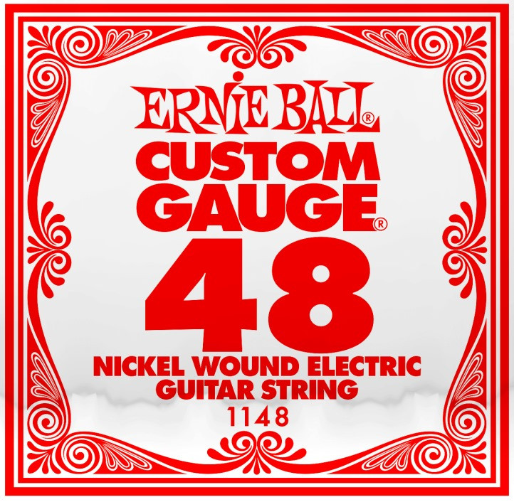 Струны Ernie Ball Single Nickel Wound 48