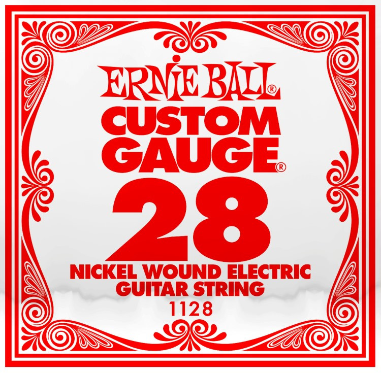 Струны Ernie Ball Single Nickel Wound 28 (1128)