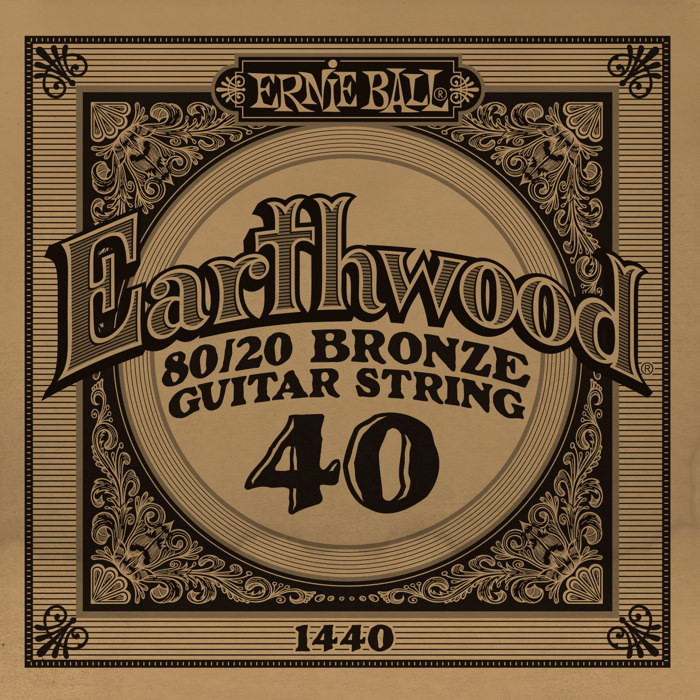 Струны Ernie Ball Single 80/20 Bronze 40 (P01440)