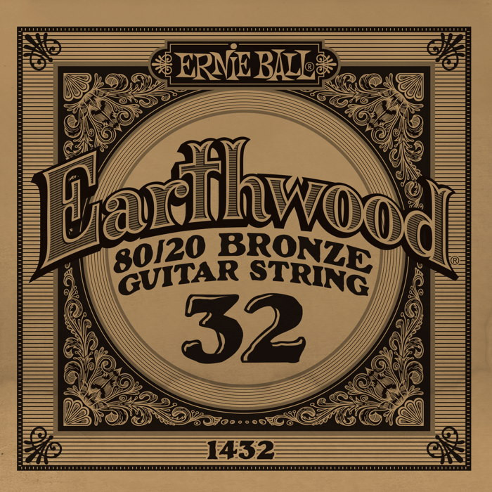 Струны Ernie Ball Single 80/20 Bronze 32 (P01432)