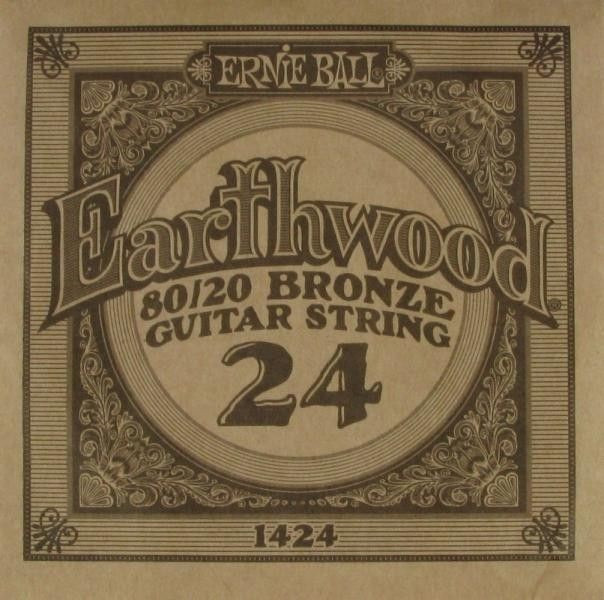 Струны Ernie Ball Single 80/20 Bronze 24 (1424)