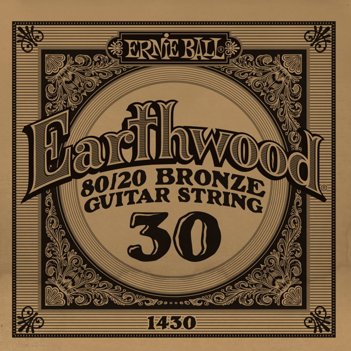 Струны Ernie Ball Single 80/20 Bronze 30 (P01430)