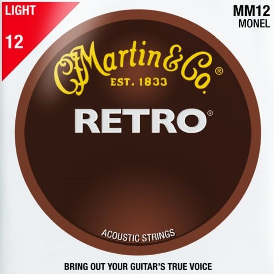 Струни Martin Retro Monel 12-54 (MM12)