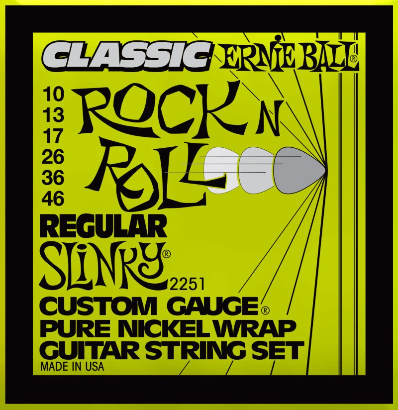 Струны Ernie Ball Regular Slinky Classic 10-46 (2251)