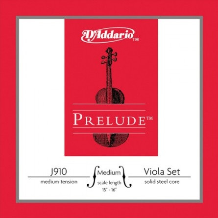 Струны DAddario Prelude Viola String Set Medium Scale (J910MM)