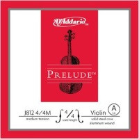 Струни DAddario Prelude Single A Violin 4/4 Medium (J812)