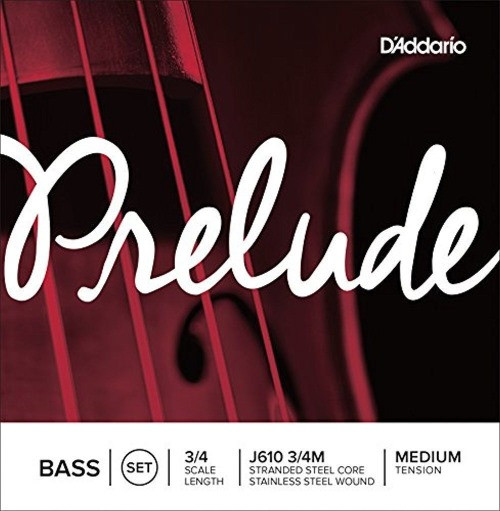 Струни DAddario Prelude Bass 3/4 Medium (J610 3/4M)