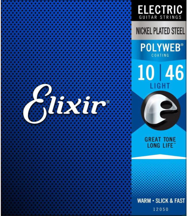 Струни Elixir Polyweb Anti Rust Steels Electric Light 10-46 (12050)