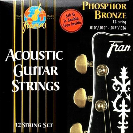 Струны Framus Phosphor Bronze Acoustic 12-String 10-47 (47240)