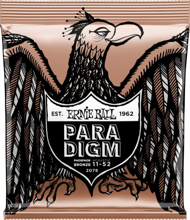 Струны Ernie Ball Paradigm Phosphor Bronze 11-52 (P02078)