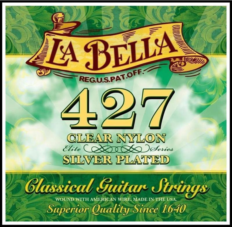 Струны La Bella Pacesetter Elite Clear Nylon 427
