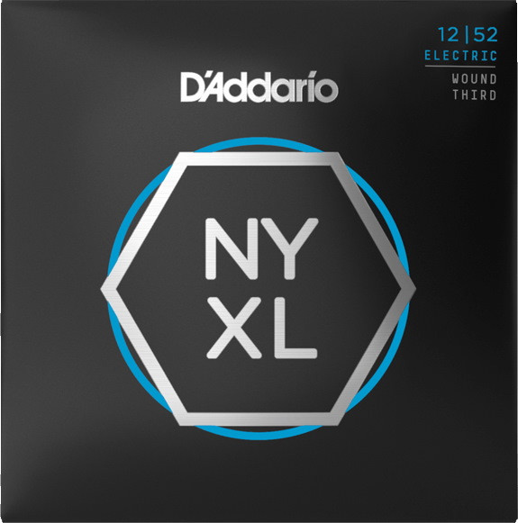 Струни DAddario NYXL Nickel Wound Third 12-52 (NYXL1252W)