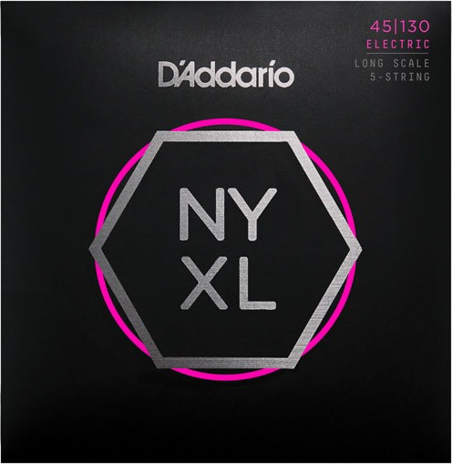 Струны DAddario NYXL Nickel Wound Bass 45-130 (NYXL45130)