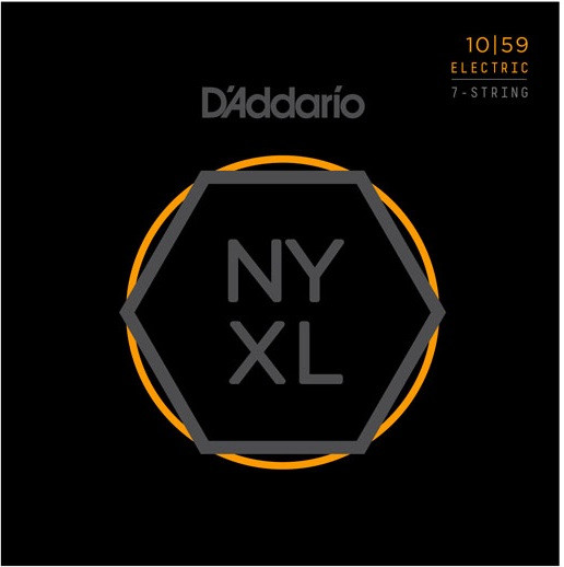 Струны DAddario NYXL Nickel Wound 7-String 10-59 (NYXL1059)