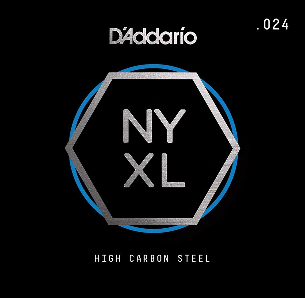 Струны DAddario NYXL High Carbon Steel Single 24