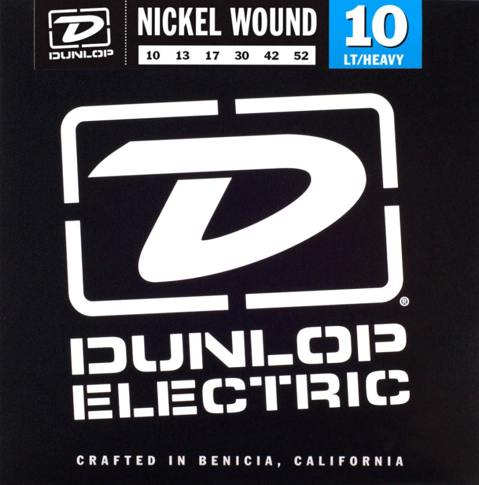 Струны Dunlop Nickel Wound Light/Heavy 10-52 (DEN1052)