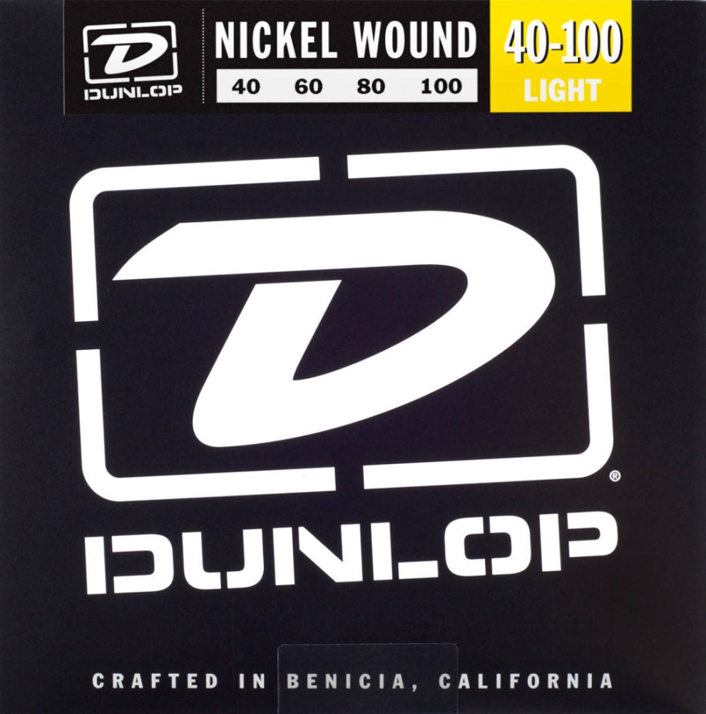 Струны Dunlop Nickel Wound Bass Light 40-100 (DBN40100)