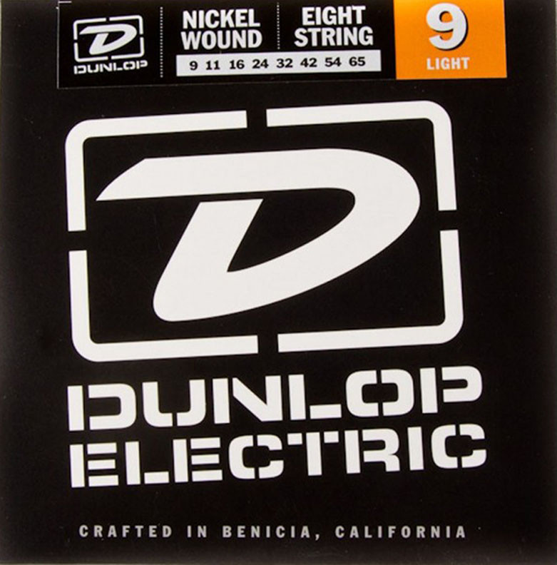 Струны Dunlop Nickel Wound 8-String Extra Light 9-65 (DEN0965)