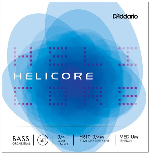 Струни DAddario Helicore Double Bass 3/4 Medium (H610 3/4M)