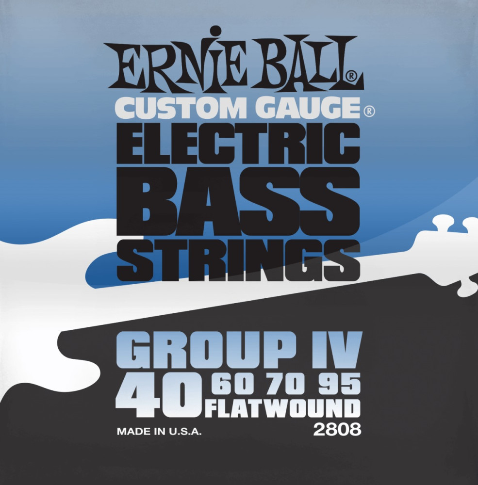 Струны Ernie Ball Flatwound Group IV Bass 40-95 (2808)