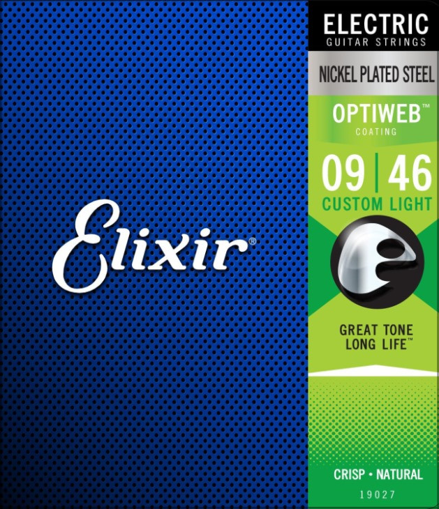 Струны Elixir Electric Optiweb Custom Light 9-46 (19027)