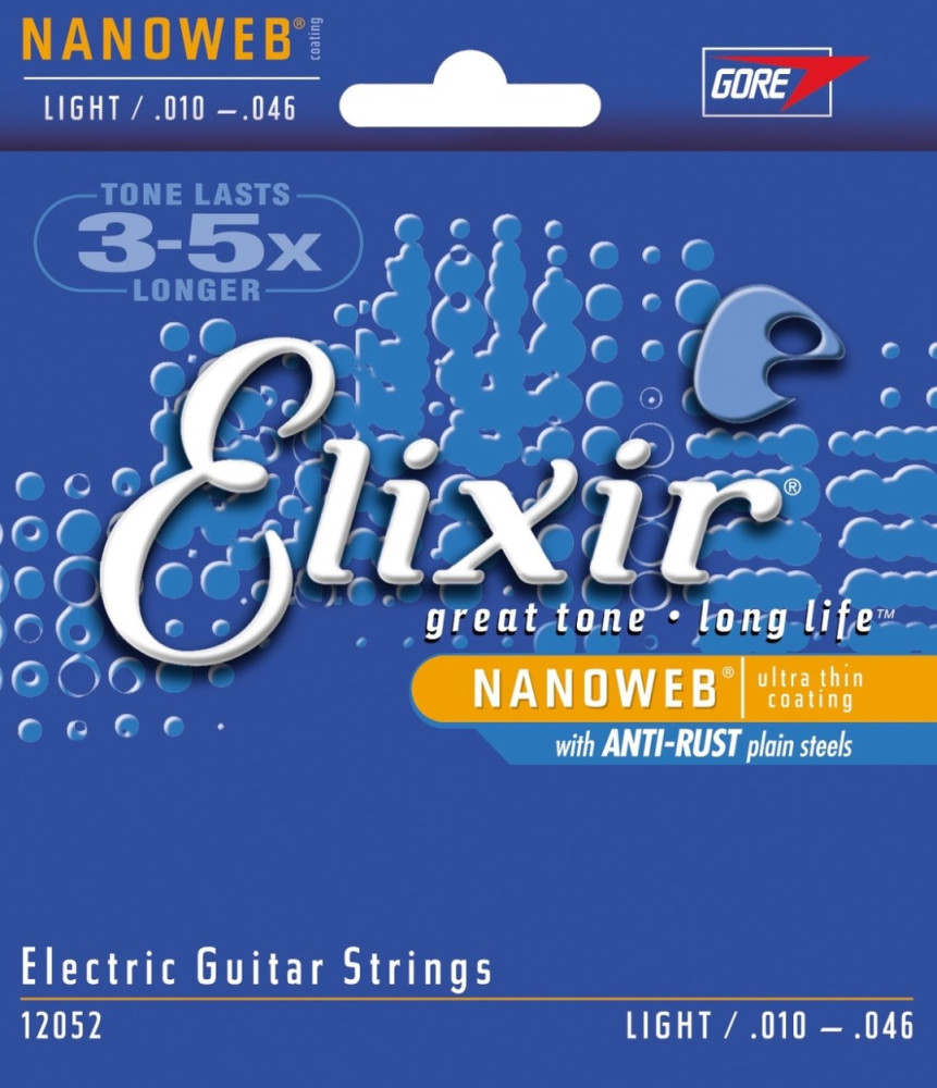 Струны Elixir Electric Nanoweb Light 10-46 (12052)